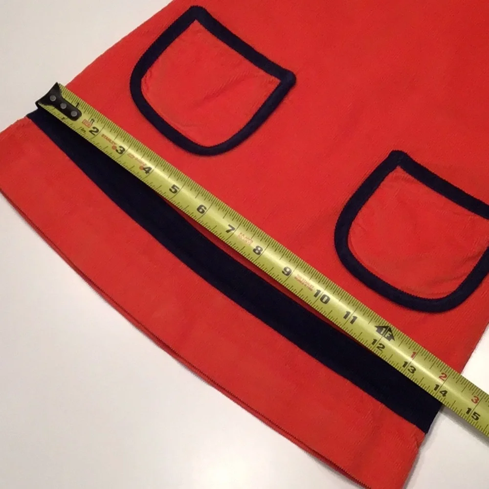 CPC Corduroy‎ Jumper Dress Lined Pockets Preppy Girl